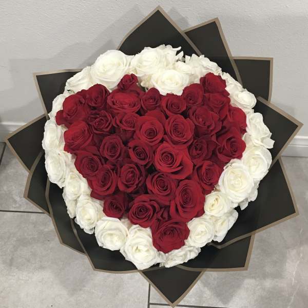 Red unconditional heart