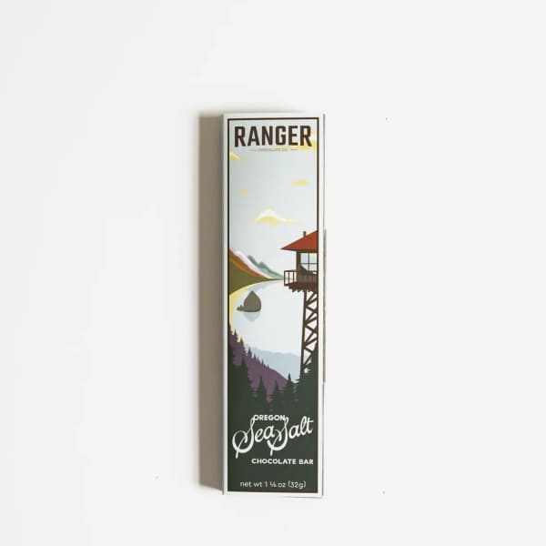 Oregon Sea Salt Ranger Mini Chocolate Bar