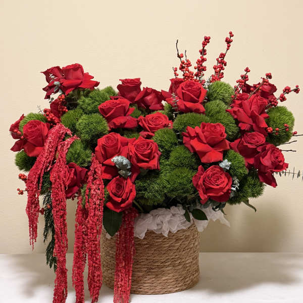 Enchanted Red Basket