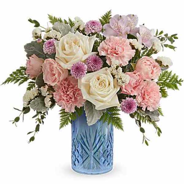 Teleflora's Blue Belle Bouquet