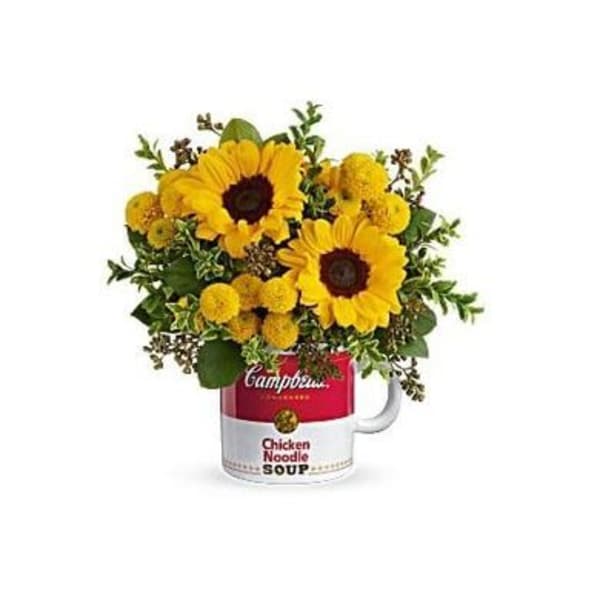 Campbell's Warm Wishes Bouquet by Teleflora
