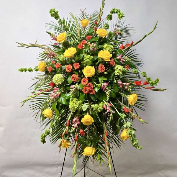 Sunlit Remembrance Standing Spray