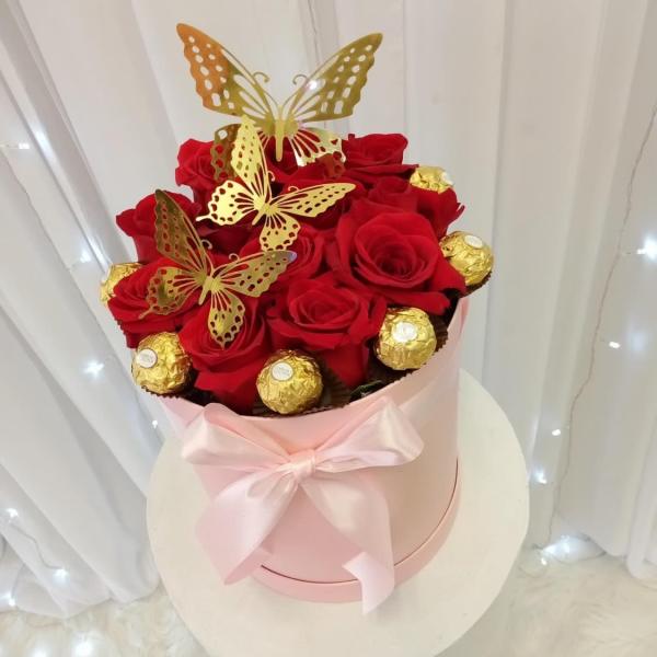 Mothers Day Designer Mix Hat Box