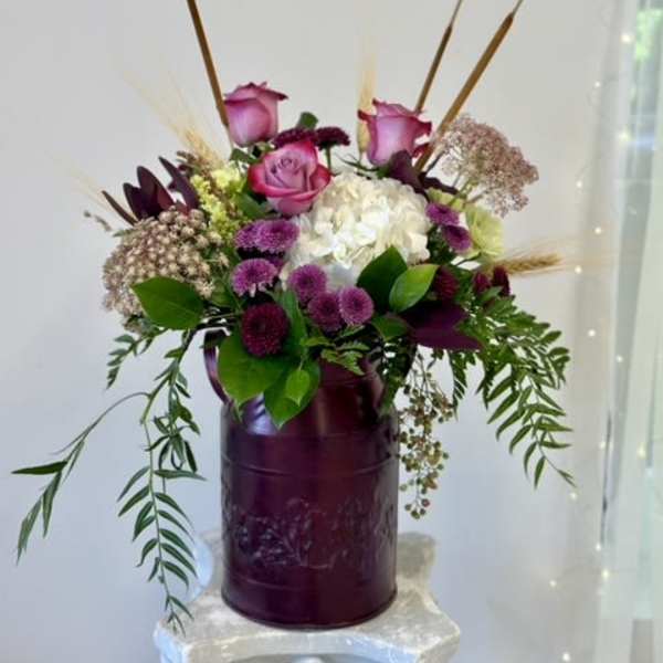 Whimsical Fall Garden by Westford Florist Art by Veny