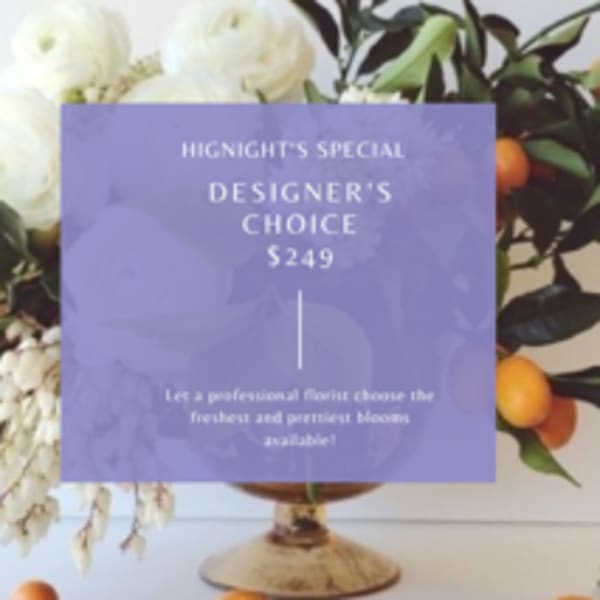 $249 Luxury Designer's Choice Arrangement