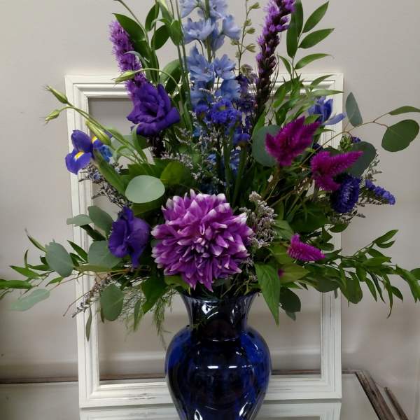 Rich in Blues and Purples