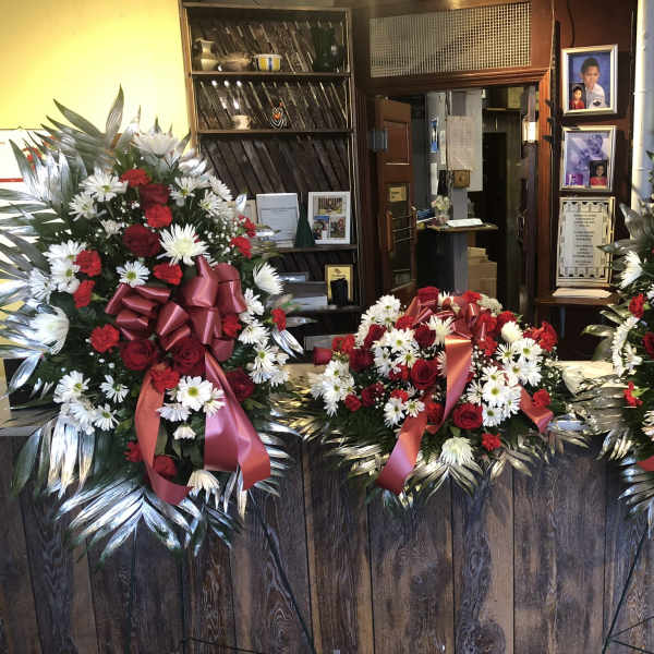 Red & White 3 Piece Package