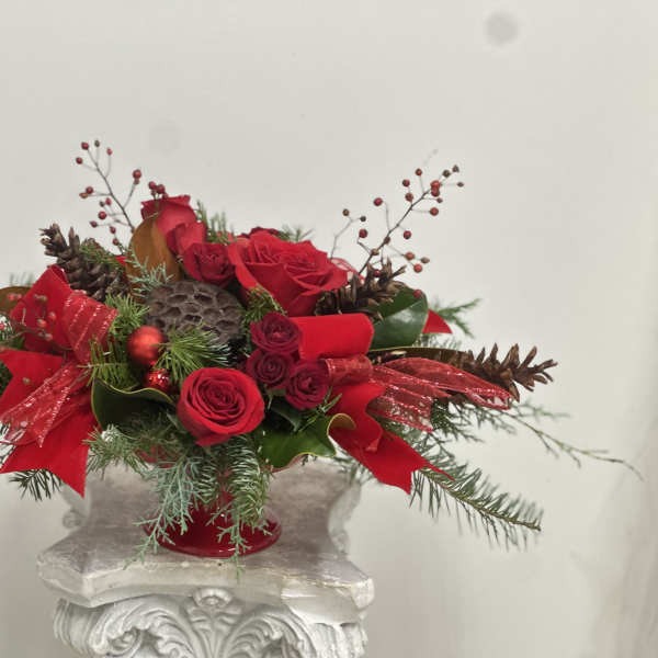 Red Elegance by Westford Florist Art by Veny