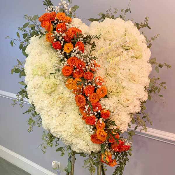 Large Orange bleeding Heart