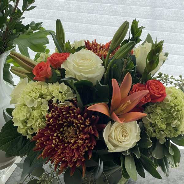 Orange, White and Green Designers Choice