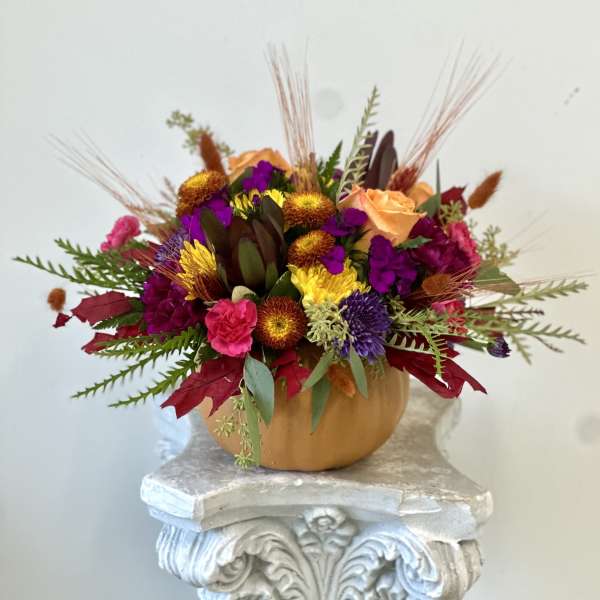 Fall Fiesta by Westford Florist Art by Veny