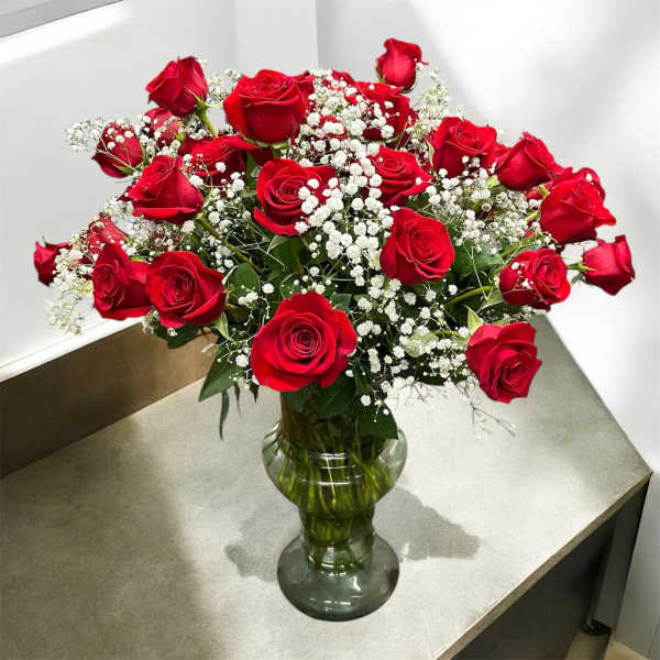 Two-Dozen Rose Arrangement