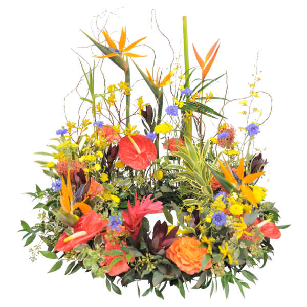 K652 Tropic Breeze Urn Wreath