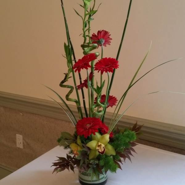 Tall and beautiful, Asian inspired design