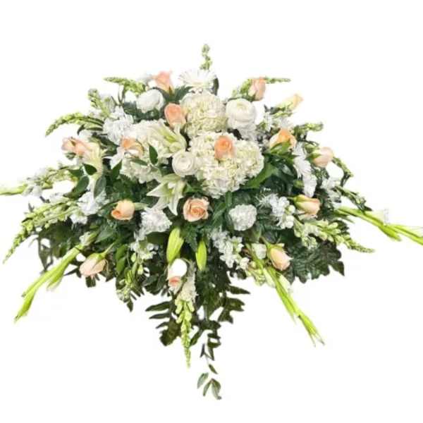 Serene Sentiments Florist Choice Casket Spray
