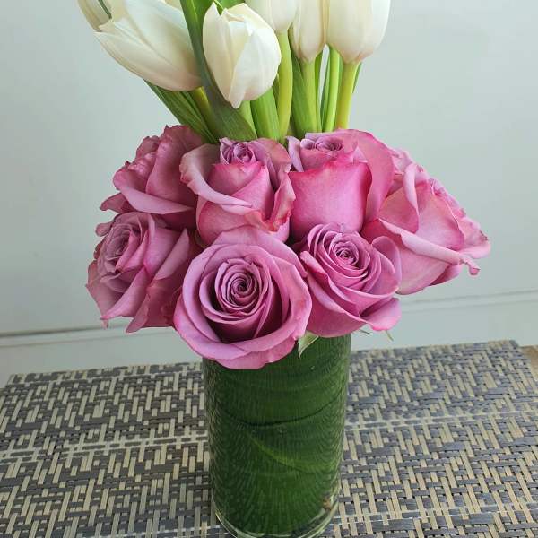 Modern & Simple Tulips and Rose - 모던한 디자인의 튤립과 장미