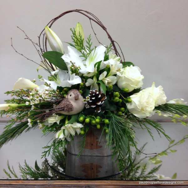 Rustic Winter in White