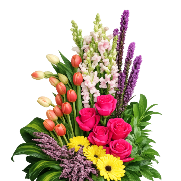 European Clustering Garden Luxury Bouquet