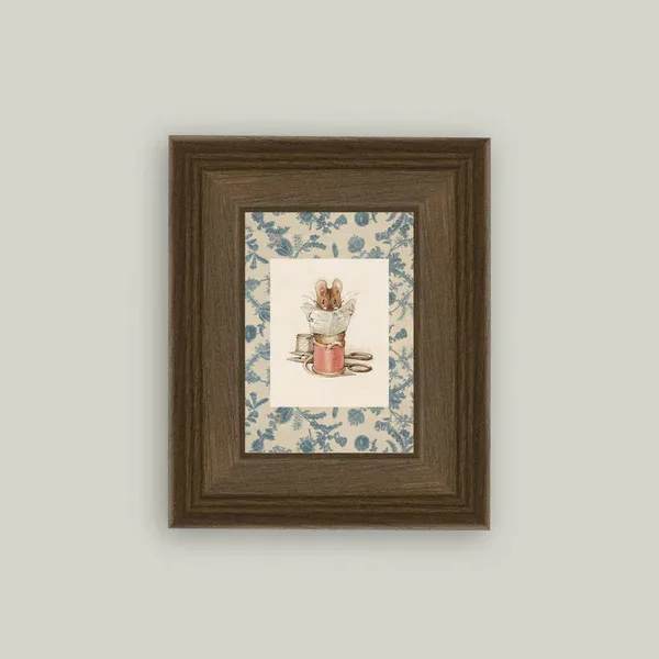 Petal Lane Framed mouse picture