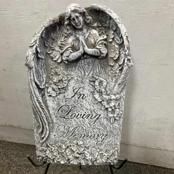 In Loving Memory Plaque - Gray