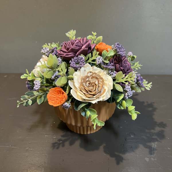 Sola Wooden Flower Centerpiece - Spring Sonata