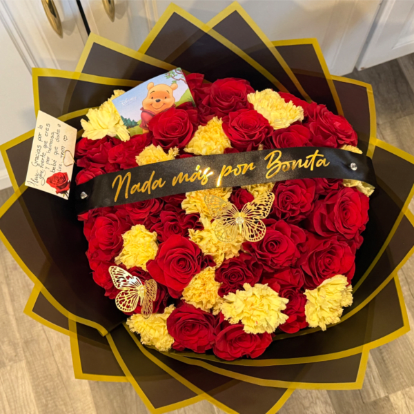 Yellow and Red Bouquet.