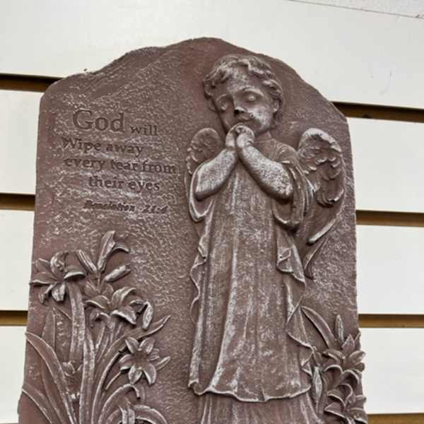 God Will Wipe Away tear - Small - Red