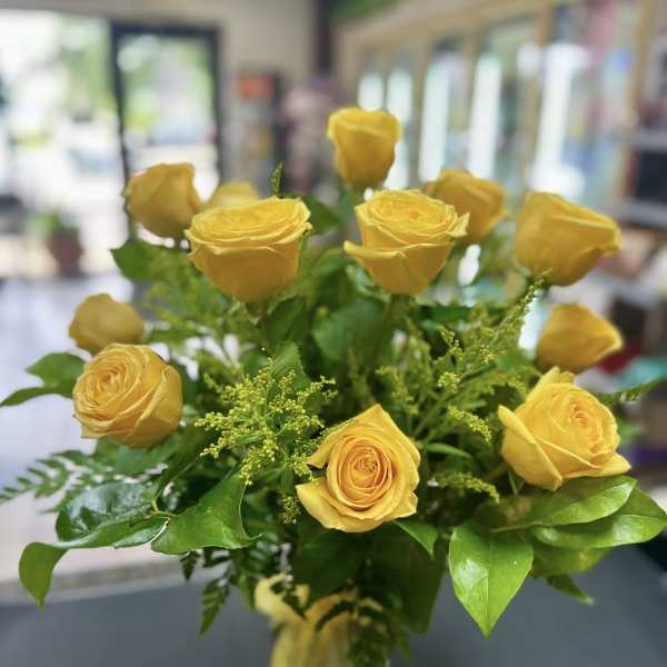Yellow Rose Bouquet