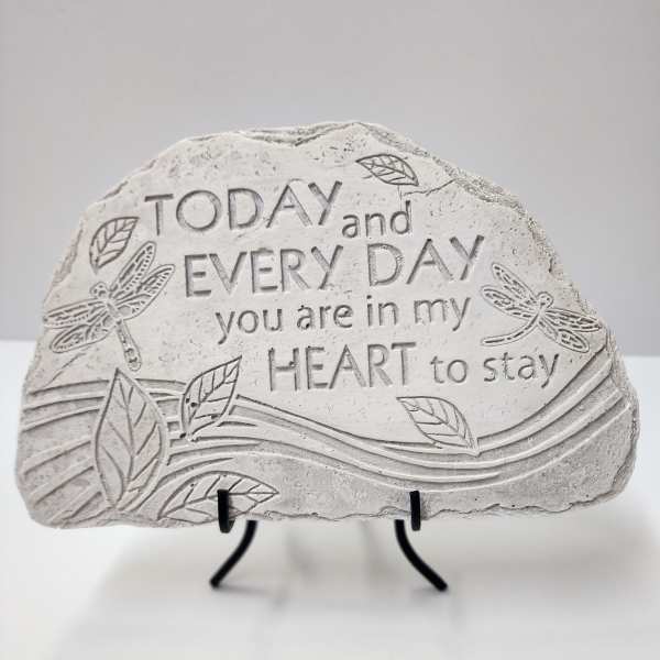 "In my heart" plaque