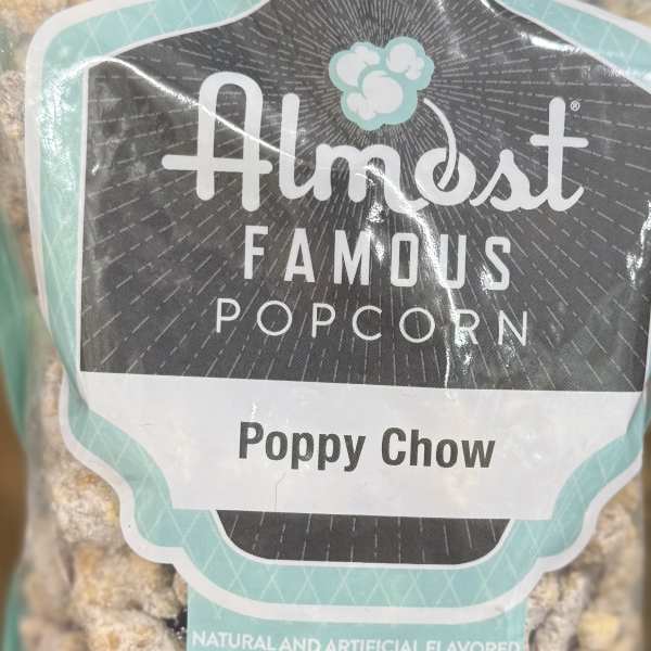 Almost Famous Popcorn Poppy Chow
