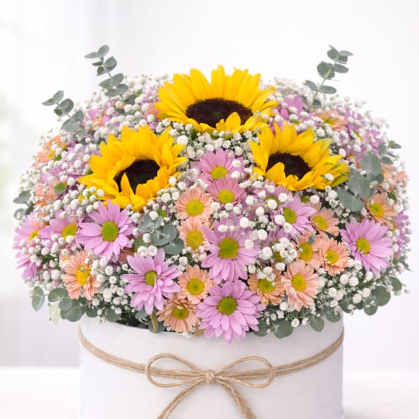 Pastel Spring Garden Box