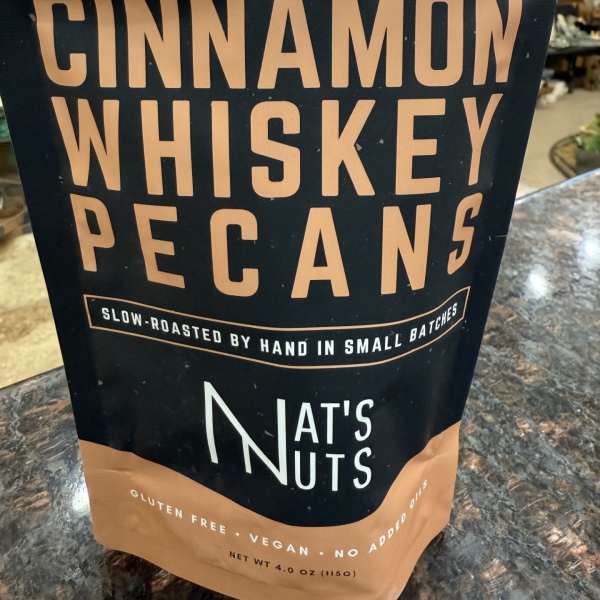 Cinnamon Whiskey Pecans