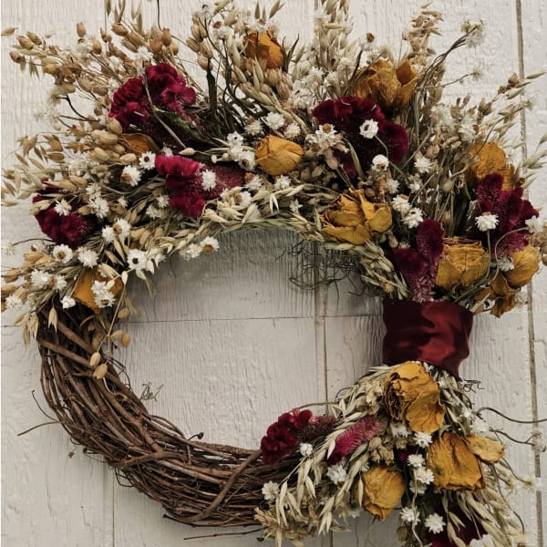 Country Rose Wreath