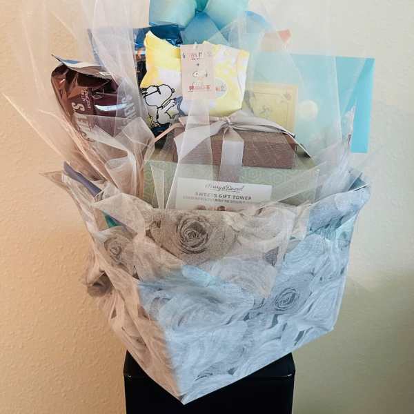 Fantasic Gift Basket, by Donya's Florals, St Augustine, FL