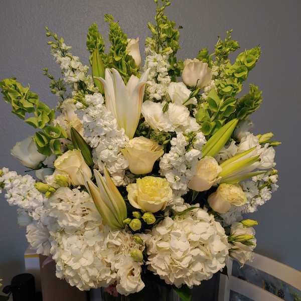 Timeless White Flowers