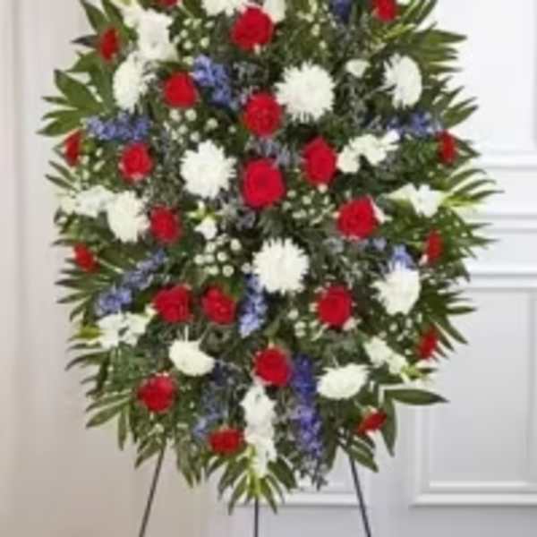 Stars & Blooms Standing Spray