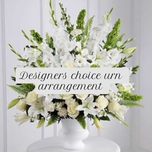 Designers Choice Urn Arrangement