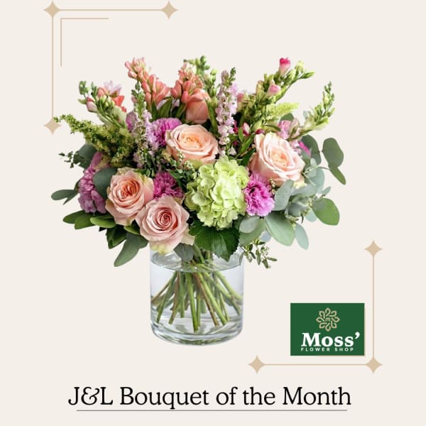 J& L Bouquet of the Month Ballet of Blooms
