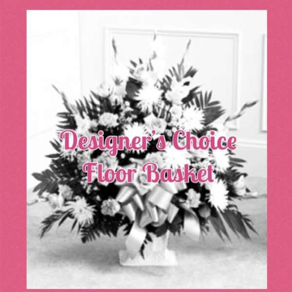 Designers Choice Funeral Floor Basket