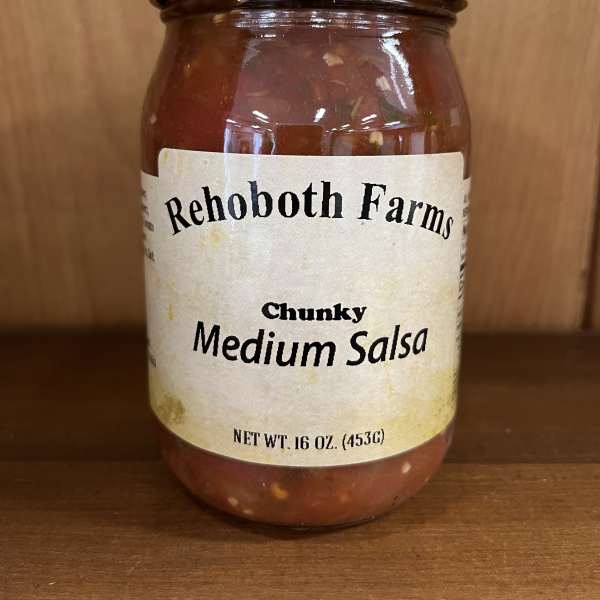 16 oz Rehoboth Farms Medium Salsa
