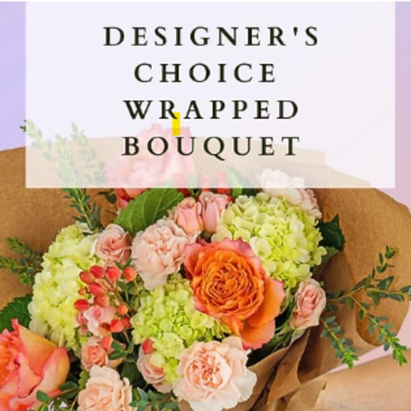 Designer Choice Only- Wrapped Bouquets GRAB N GO!
