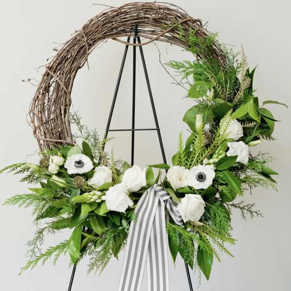 37 | Vigne Chevalet Fleurs - grapevine standing easel