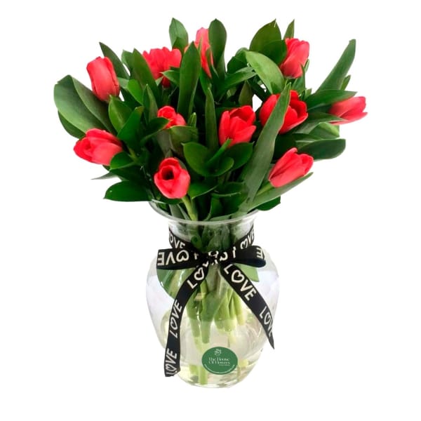 Tulips Madrid by The House of Flowers