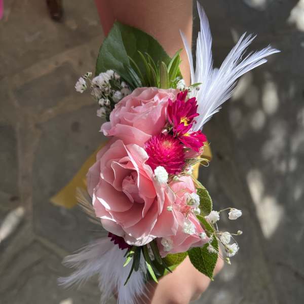 Pink Corsage