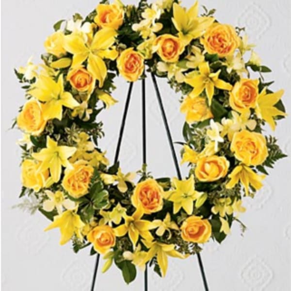 The FTD® Ring of Friendship™ Wreath