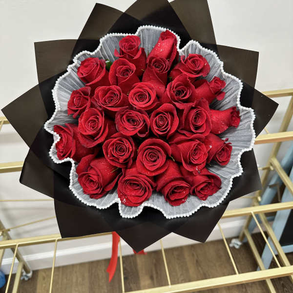 Crimson Elegance Bouquet