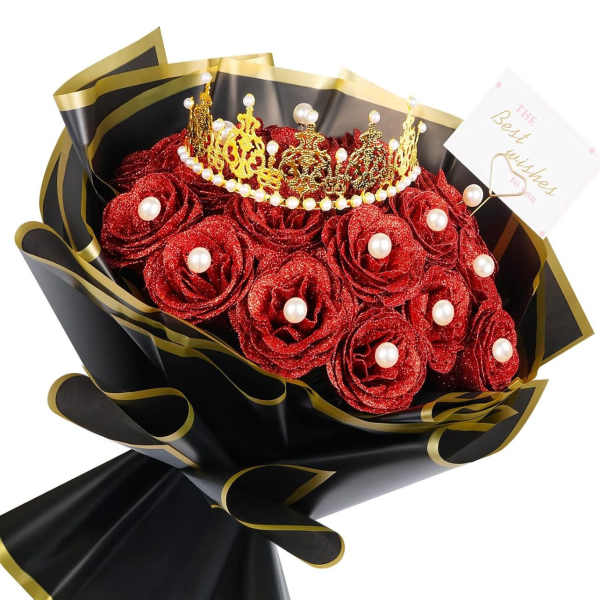 BUCHON DE ROSAS ESCARCHADAS