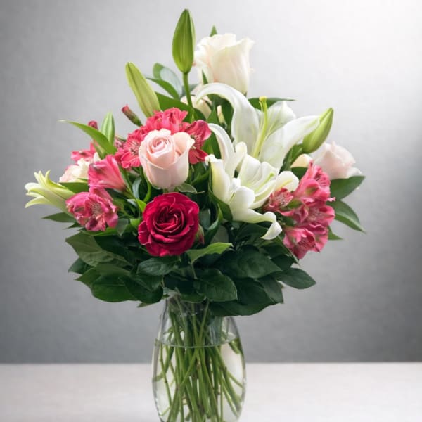 Blushing lily garden