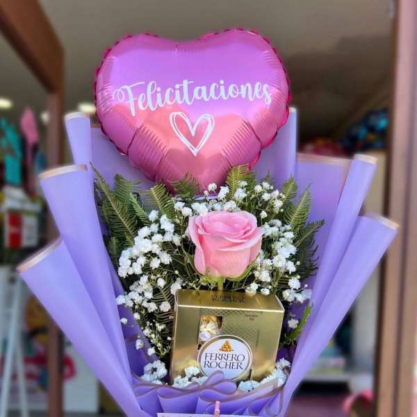 Ramo de flores sencillo