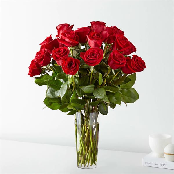 Classic 24 Long Stem Red Roses
